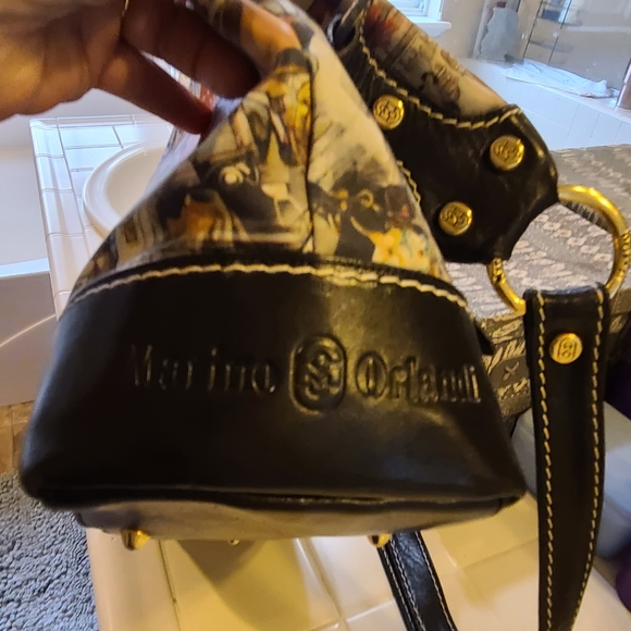 Marino Orlandi logo designer bag ๐ - Picture 2 of 9